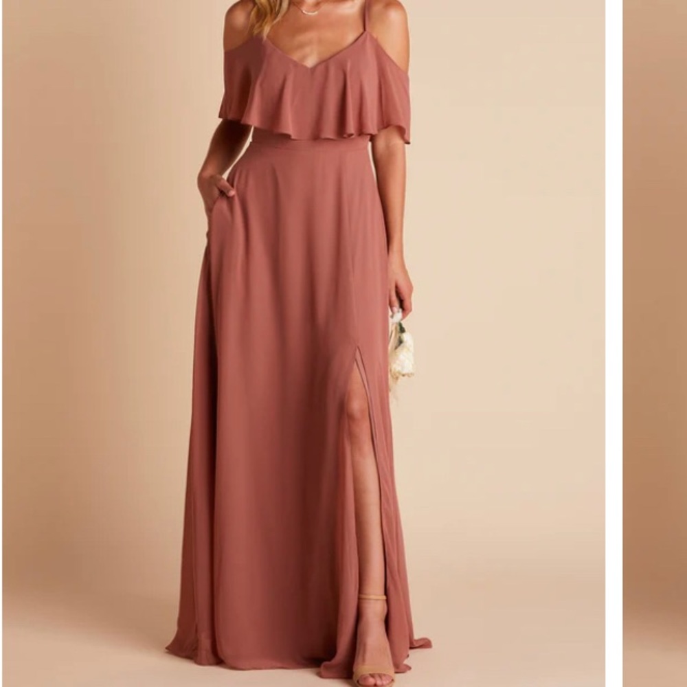 Desert Rose, mauve, pink Bridesmaid or Prom Dress